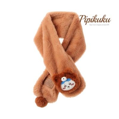 海外限定｜暖冬圍巾【小八】ハチワレ1