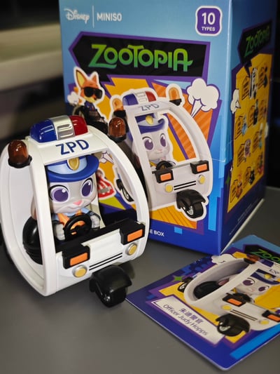 𝐙𝐨𝐨𝐭𝐨𝐩𝐢𝐚海外快閃店【嘟嘟車盲盒】1