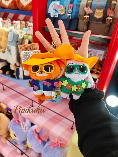 𝐙𝐨𝐨𝐭𝐨𝐩𝐢𝐚海外快閃店《度假系列小掛件》1