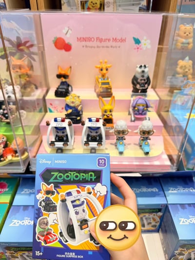 𝐙𝐨𝐨𝐭𝐨𝐩𝐢𝐚海外快閃店【嘟嘟車盲盒】2