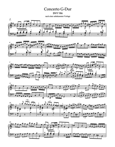 J.S.Bach: Keyboard Arrangements of Works by Other Composers. Vol. 3: 985-987, 592a, 972a, 965, 966, 9543