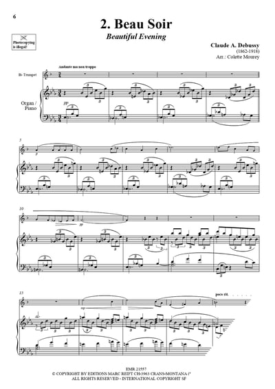 20 Greatest Meditations Trumpet or Cornet & Piano4