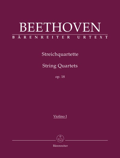 L. v. Beethoven：String Quartets op. 181