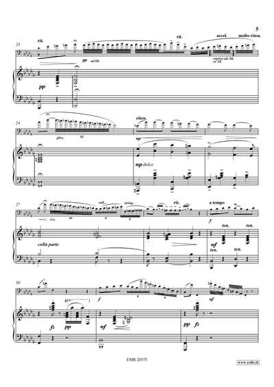 Zigeunerweisen Gipsy Airs / Chansons Tziganes Trombone & Piano6