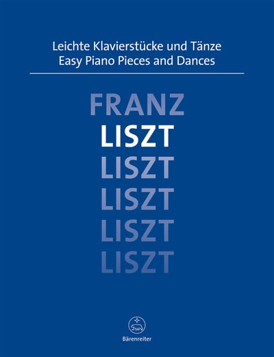 F. Liszt : Easy Piano Pieces and Dances    李斯特：鋼琴小品與舞曲集1