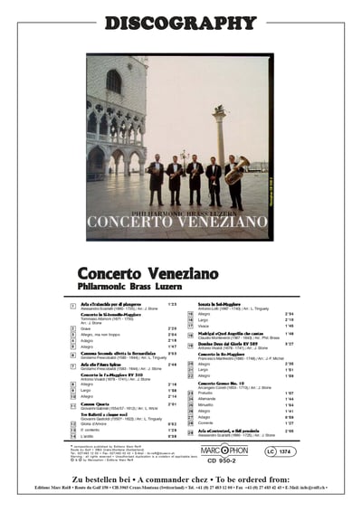 Sonata G-Dur Brass Quintet3