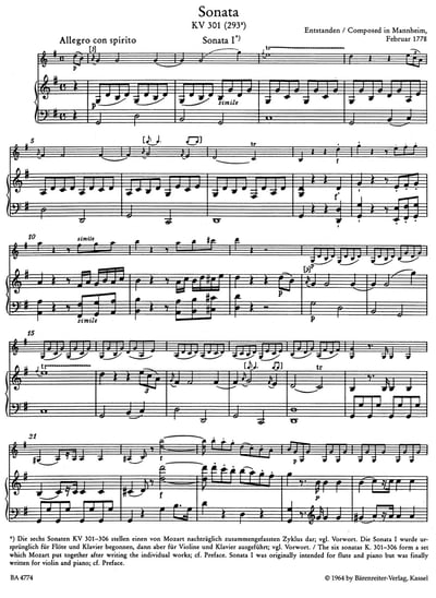 W. A. Mozart : Sonatas for Piano and Violin The Mannheim, Paris, Salzburg Sonatas Detailed2