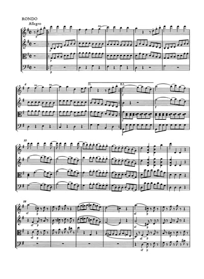 W. A. Mozart : Eine kleine Nachtmusik K. 525  莫札特：G大調 弦樂小夜曲 作品K. 5253