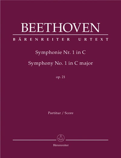 L. v. Beethoven : Symphony No. 1 in C maj op. 21  貝多芬：C大調 第1號交響曲 作品. 211