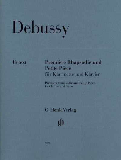 C. Debussy : Première Rhapsodie and Petite Pièce for Clarinet and Piano   德布西 : 第一號狂想曲or為降B調單簧管的狂想曲1