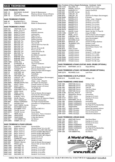 Concerto in Eb Major 1. Maestoso e Deciso 2. Allegro Polonese Trombone & Piano8