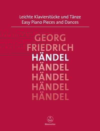 Handel : Easy Piano Pieces and Dances    韓德爾：鋼琴小品與舞曲集1