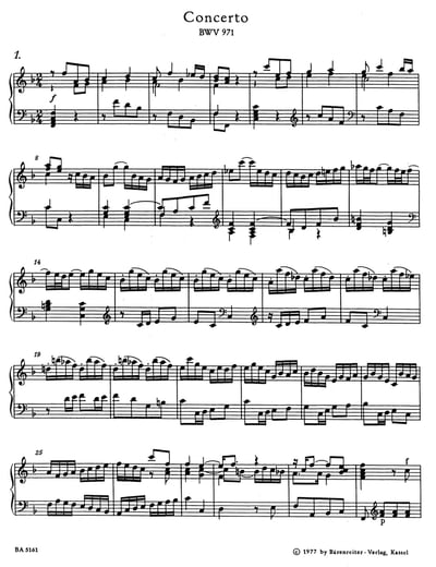 J. S. Bach : "Italian Concerto & French Overtures BWV 971 & 831"2