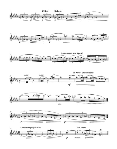 C. Debussy : Syrinx pour Flûte seule3