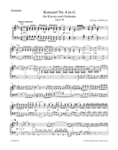 L. v. Beethoven : Concerto No. 4 in G major for Pianoforte and Orchestra op. 583
