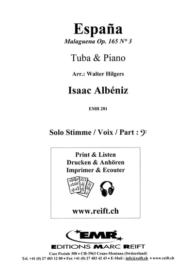 Espana Malaguena Op. 165 No. 3 Tuba & Piano2