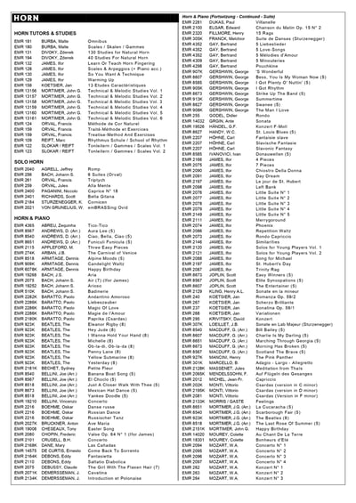Konzert No. 1 D-Dur / KV 412 Horn & Piano10