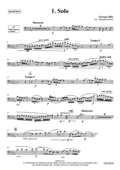 1. Solo Bassoon & Piano3