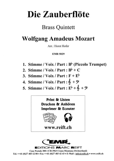 Die Zauberflöte Brass Quintet2