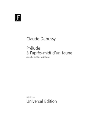 C. Debussy : Prélude à l'après-midi d'un faune for flute and piano   德布西：牧神的午後前奏曲1