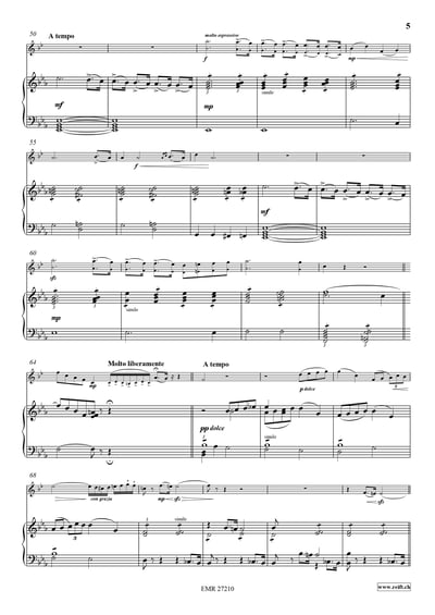 Elégie F Horn & Piano (Organ)5