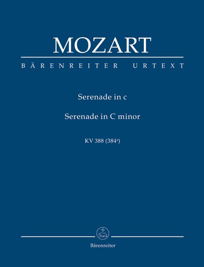 W. A. Mozart : Serenade in C min K. 388 (384a)  莫札特：C小調 第12號 小夜曲1