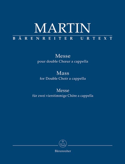 F. Martin : Mass for Double Choir a cappella1