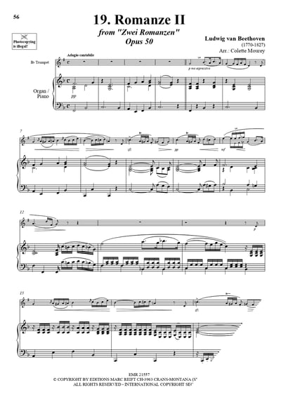 20 Greatest Meditations Trumpet or Cornet & Piano21