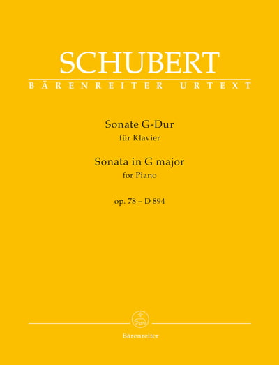 F. Schubert : Sonata in G maj op. 78 D 8941