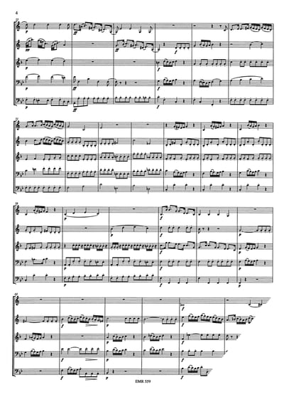 Overture To Orfeo ed Euridice Brass Quintet5