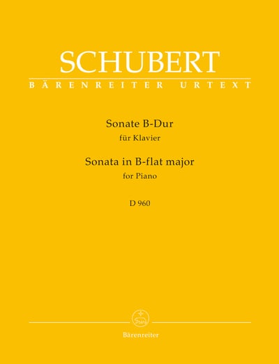 F. Schubert : Sonata for Piano in B-flat major D 9601