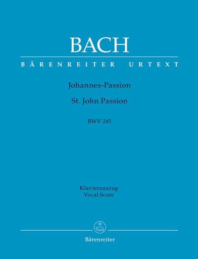 J. S. Bach : St John Passion BWV 2451