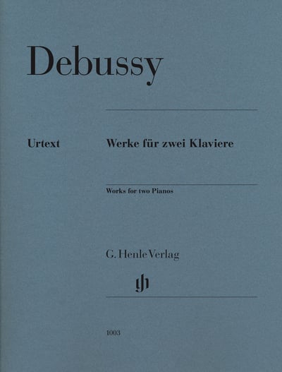 C. Debussy : Works for two Pianos  德布西：雙鋼琴作品1