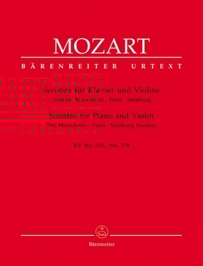 W. A. Mozart : Sonatas for Piano and Violin The Mannheim, Paris, Salzburg Sonatas Detailed1
