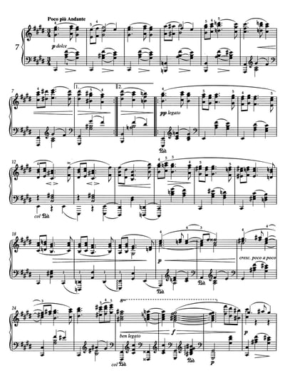 J. Brahms : 16 Waltzes op. 39 布拉姆斯：十六首華爾茲 作品393