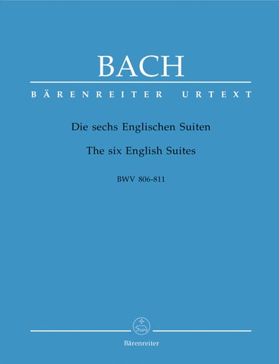 J. S. Bach: The Six English Suites BWV 806-8111