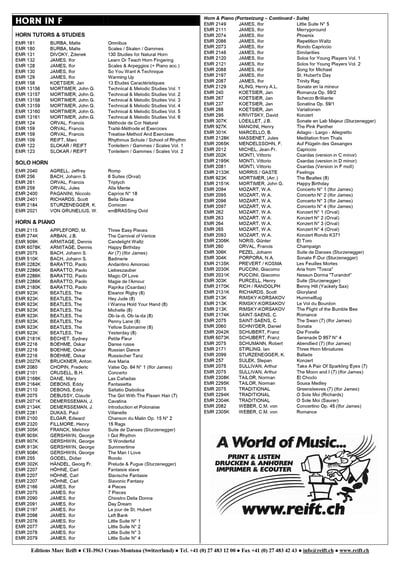 Konzert No. 2 Es-Dur / KV 417 Horn & Piano9
