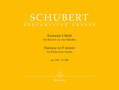 Fantasy for Piano (Four-Hands) in F minor op. 103 D 9401
