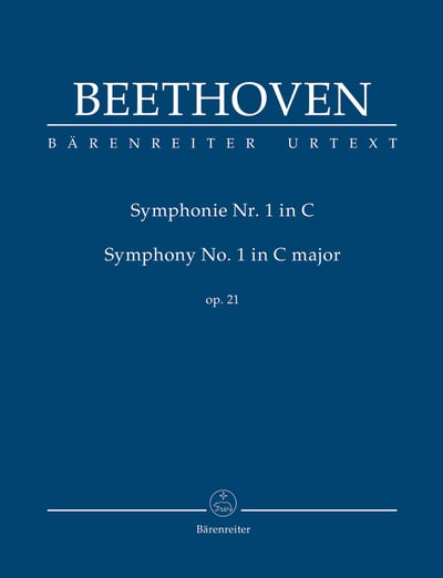 L. v. Beethoven : Symphony No. 1 in C maj op. 21  貝多芬：C大調 第1號交響曲 作品. 211