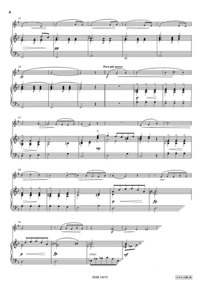 Romance Clarinet & Piano5