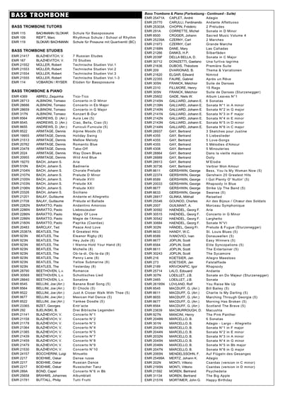 Allegro Maestoso Op. 58, No. 2 Bass Trombone & Piano10