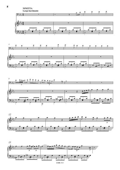 Sonate C Minor / nach Motiven von G.B. Pergolesi Trombone & Piano (Organ)6