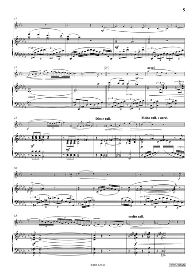 1. Solo Trumpet or Cornet & Piano (B flat  + C) & Piano6