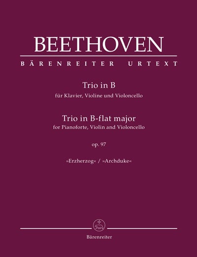 Trio for Pianoforte, Violin and Violoncello op. 971