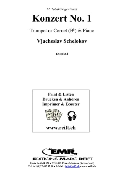 Konzert No. 1 Trumpet or Cornet & Piano2