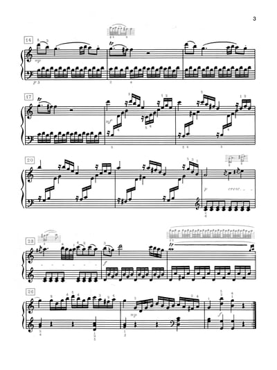 W. A. Mozart：Sonata in C, K. 545   　莫札特：C大調第16號鋼琴奏鳴曲 作品K. 5453