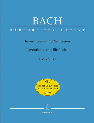 J. S. Bach : Inventions and Sinfonias  BWV 772-8011