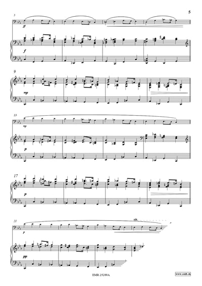 2 Préludes Bassoon & Piano (Organ)5