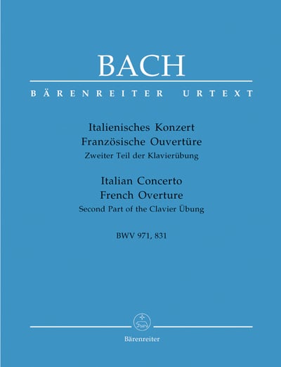 J. S. Bach : "Italian Concerto & French Overtures BWV 971 & 831"1