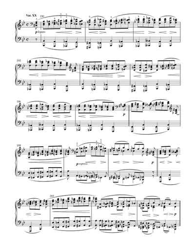 J. Brahms : Variations and Fugue on a Theme by Handel op. 24  布拉姆斯：變奏曲與賦格曲 作品243